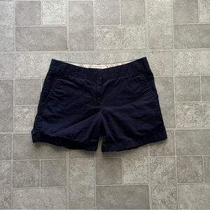 Women's Navy Blue Chino Shorts